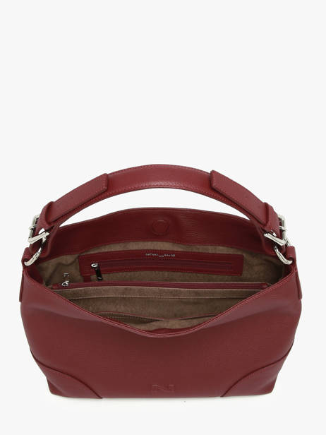 Sac Porté épaule Tango Bis Cuir Nathan baume Rouge nathan 52 vue secondaire 2
