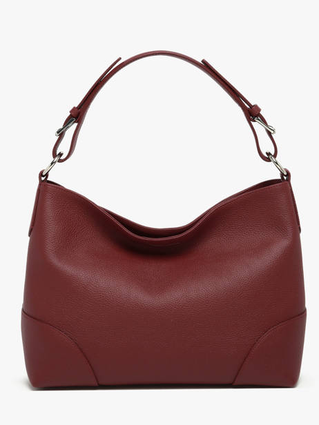 Sac Porté épaule Tango Bis Cuir Nathan baume Rouge nathan 52 vue secondaire 3