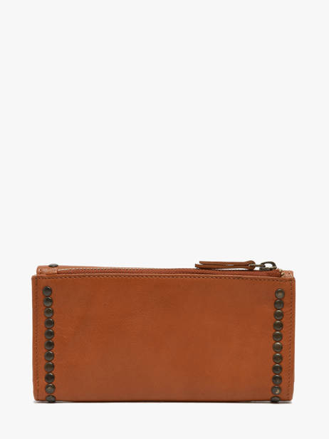 Portefeuille Heritage Cuir Biba Marron heritage POR4L vue secondaire 2