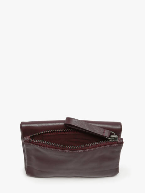 Portefeuille Cuir Biba Violet wallet SFM4L vue secondaire 2