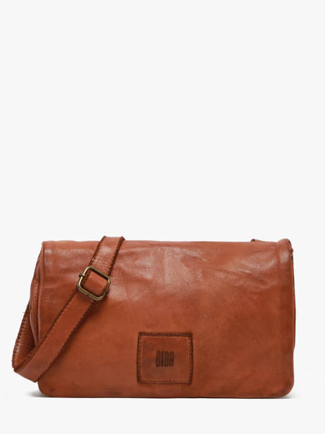 Sac Bandoulière Heritage Cuir Biba Marron heritage BT33