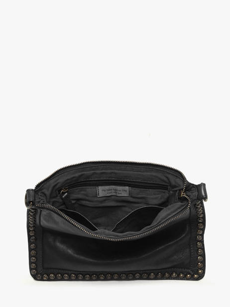 Sac Bandoulière Heritage Cuir Biba Noir heritage POR2L vue secondaire 2
