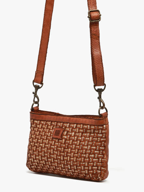 Sac Bandoulière Heritage Cuir Biba Marron heritage KAB9L vue secondaire 1