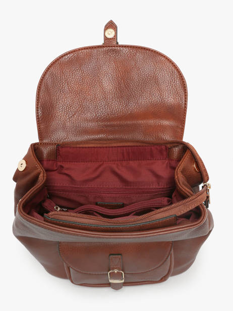 Sac à Dos Toscane Hexagona Marron toscane 579735 vue secondaire 3