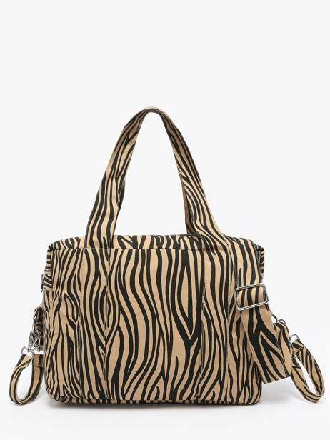 Sac Porté Main Wild Tribe Coton Rivedroite Beige wild tribe MDARCWIL vue secondaire 3