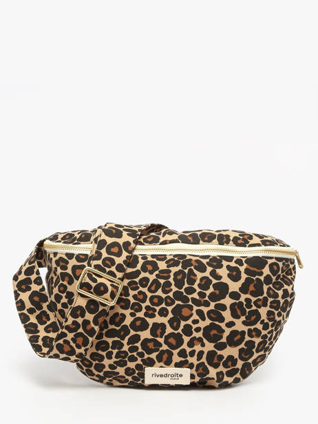 Sac Banane Rivedroite Marron forever wild CUSTXFOR