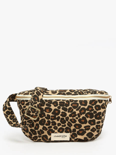 Sac Banane Rivedroite Marron forever wild CUSTIFOR