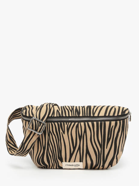 Sac Banane Rivedroite Beige wild tribe CUSTIWIL