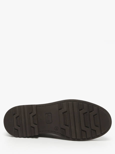 Bottines En Cuir Aliwell Marron women A0407 vue secondaire 5