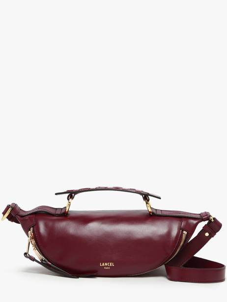 Sac Bandoulière S Origami Cuir Lancel Violet origami A12527