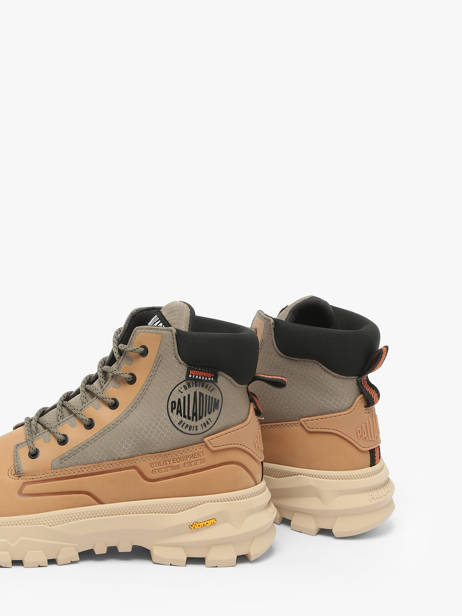 Bottines Palladium Marron men 9541287 vue secondaire 2