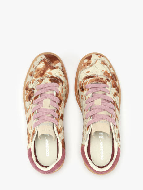 Sneakers En Cuir Coolway Multicolore women 7643298 vue secondaire 4