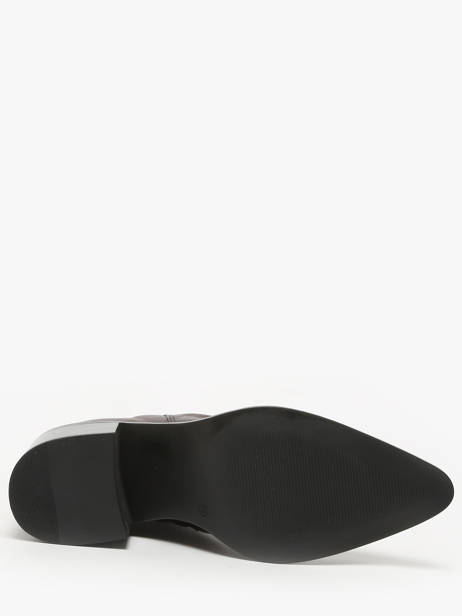 Bottines à Talon En Cuir Mjus Rouge women L39205 vue secondaire 4