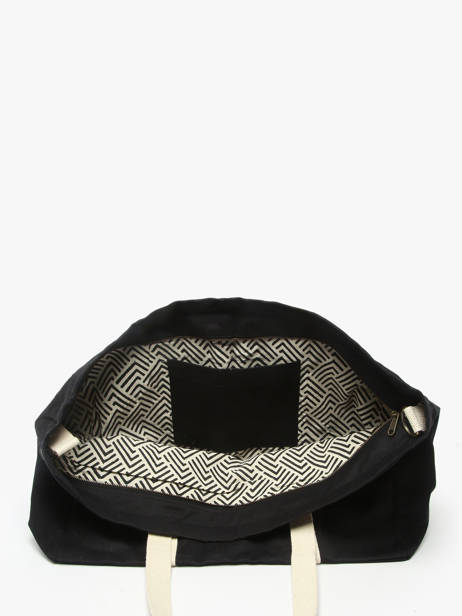 Sac Porté épaule Jean Coton Hindbag Noir best seller JEAN vue secondaire 3