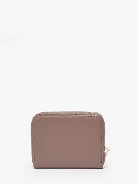 Portefeuille Zippé Emilie Cuir Le tanneur Rose emily AZL355 vue secondaire 2