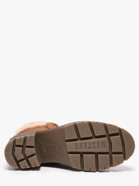 Bottines à Talon Mustang Marron women M0132003 vue secondaire 4