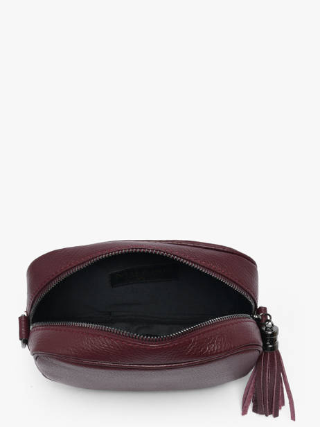 Sac Bandoulière Caviar Cuir Milano Rouge caviar CA2006N vue secondaire 3