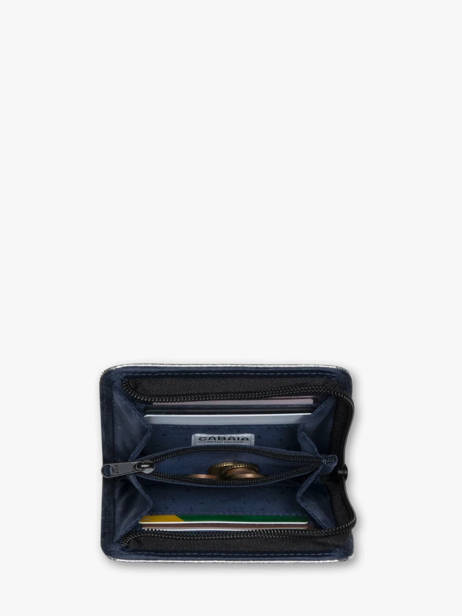 Portefeuille M Lucky Star Cabaia Argent lucky star STA vue secondaire 1