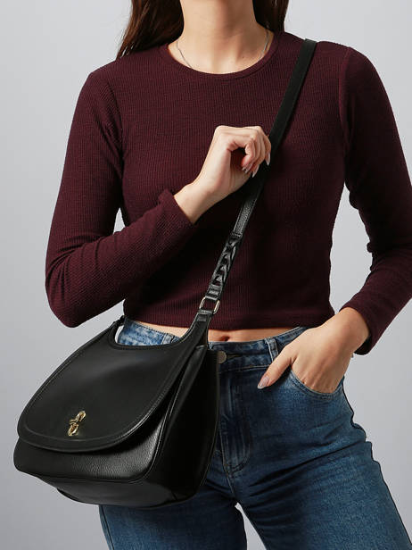 Sac Bandoulière Katy Laurent david Noir ld bags 995 vue secondaire 1