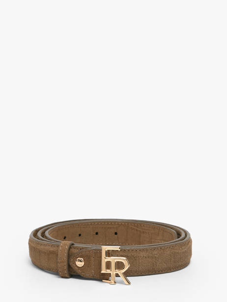 Ceinture Equestre Croco Etrier Beige equestre croco EECQ414C