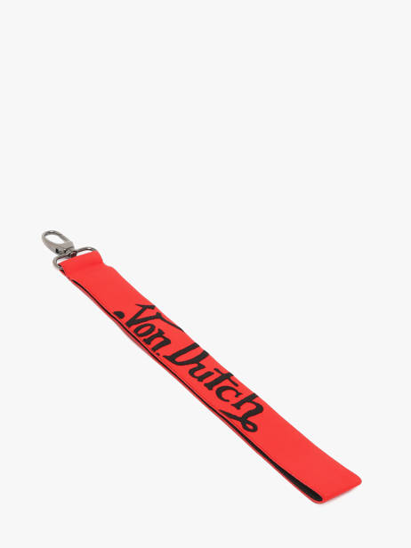 Porte Clefs Von dutch Rouge accessoires KEYRING2 vue secondaire 1