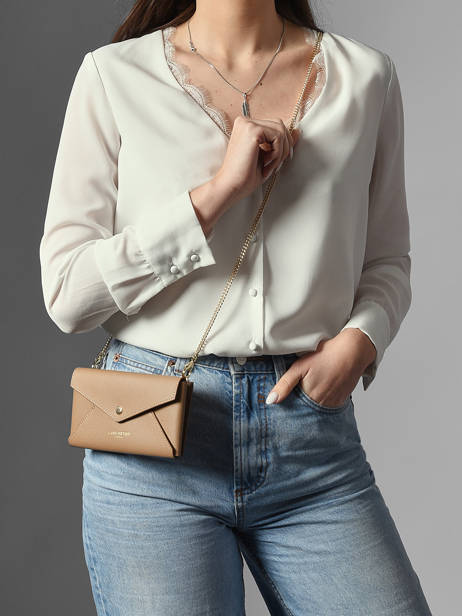 Portefeuille Sierra Cuir Lancaster Beige sierra pm 15 vue secondaire 1