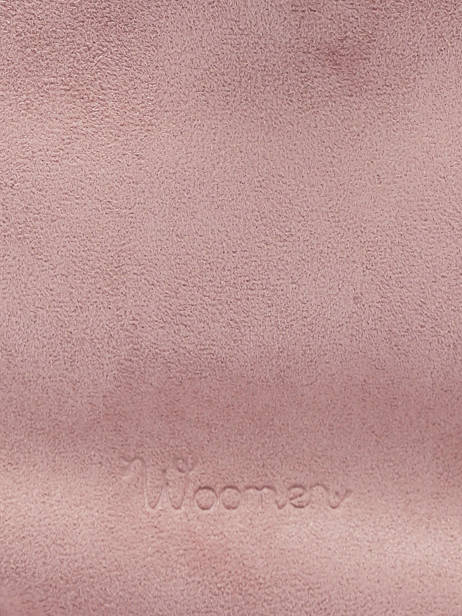Sac Porté épaule Maranta Velours Woomen Rose maranta WMAT11 vue secondaire 4