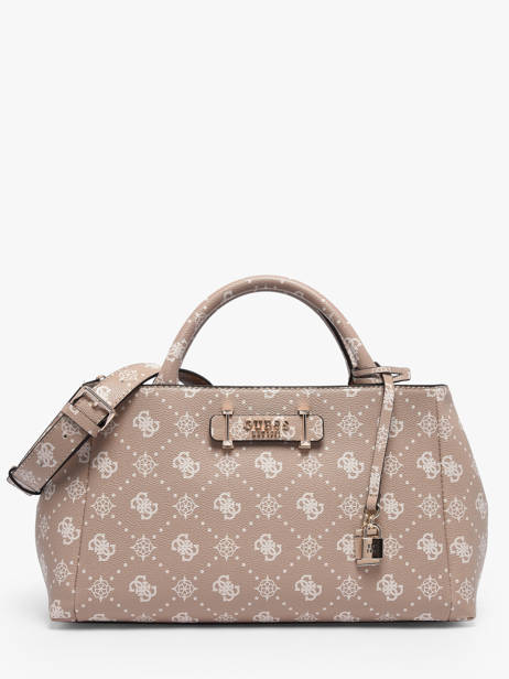 Sac Porté Main Carrie Logo Guess Beige carrie logo GP989806