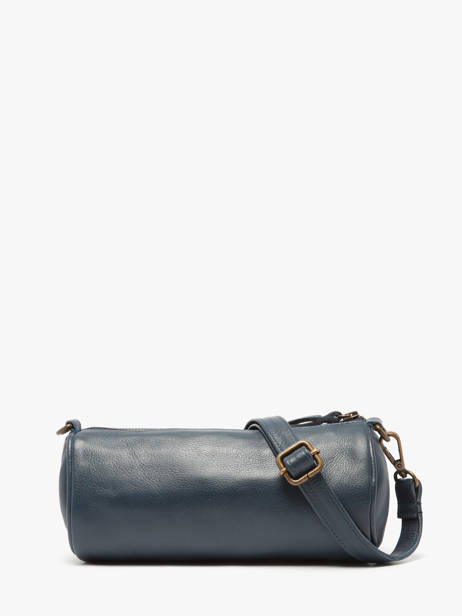 Sac Bandoulière Cow Cuir Basilic pepper Bleu cow BCOW87 vue secondaire 4