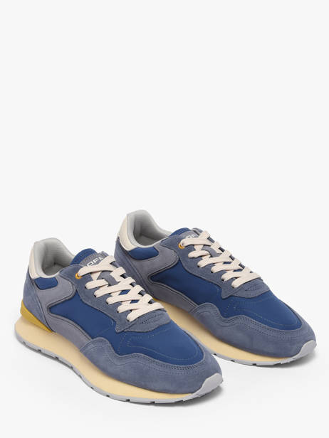 Sneakers En Cuir Hoff Bleu men 12602011 vue secondaire 2