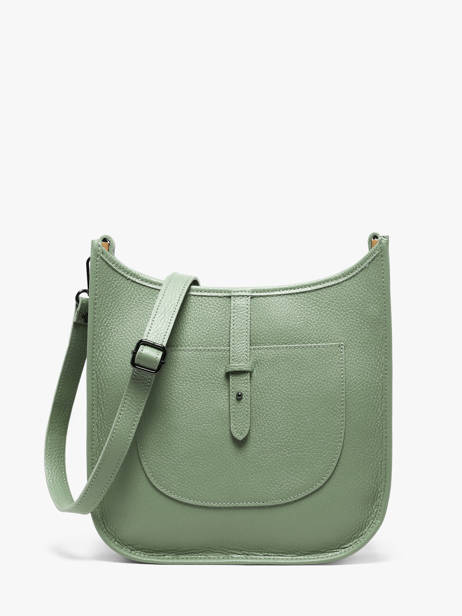 Sac Bandoulière Caviar Cuir Milano Vert caviar CA25068