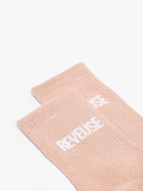 Chaussettes Miniprix Rose socks A05 vue secondaire 1