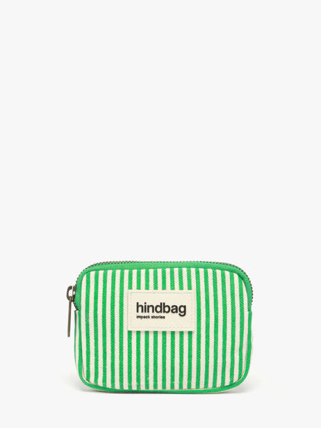 Porte-monnaie Rayures Hindbag Vert rayures RA
