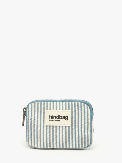 Porte-monnaie Rayures Hindbag Bleu rayures RA