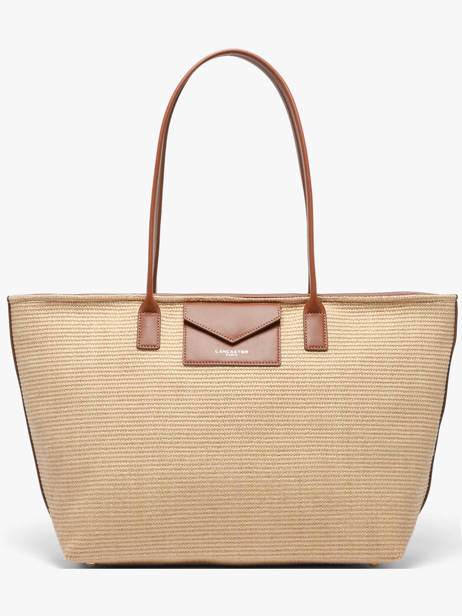 Sac Porté épaule Kba Mariniere Osier Lancaster Marron kba mariniere osier 79