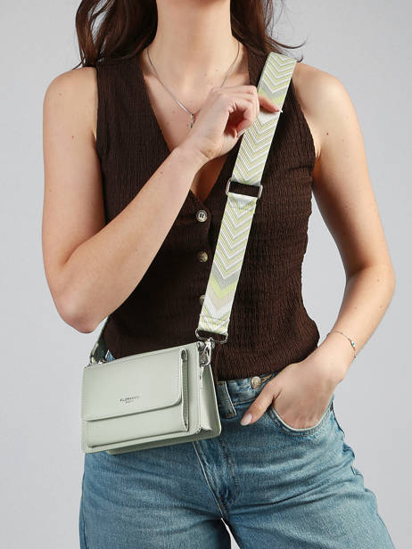 Sac Bandoulière Saffiano Miniprix Vert saffiano F5023 vue secondaire 1