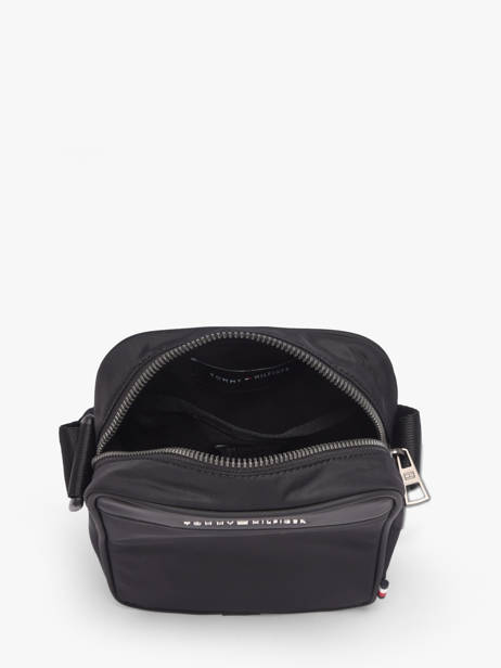 Sac Bandoulière Tommy hilfiger Noir th repreve AM14150 vue secondaire 3