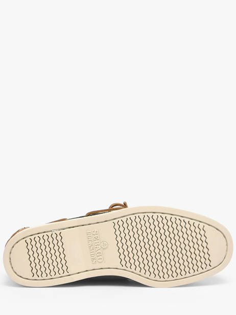 Chaussures Bateau En Cuir Sebago Multicolore men 7111M2W vue secondaire 5