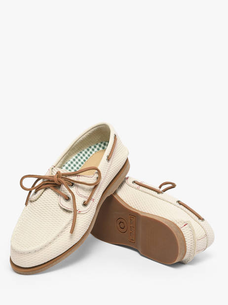 Chaussures Bateau En Cuir Timberland Beige women 2Q9XEN71 vue secondaire 2