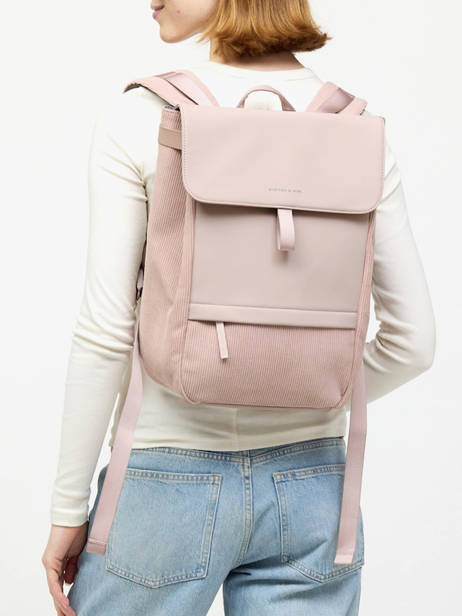 Sac à Dos Fyn Cord + Pc 15* Kapten and son Rose cord CORD vue secondaire 1