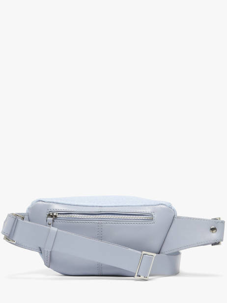 Sac Banane Lavande Cuir Paul marius Bleu lavande BANASLAV vue secondaire 4
