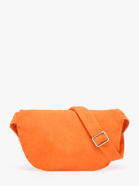 Le Sac Banane Custine Coton Recyclé Rivedroite Orange timeless CUSTITIM vue secondaire 4