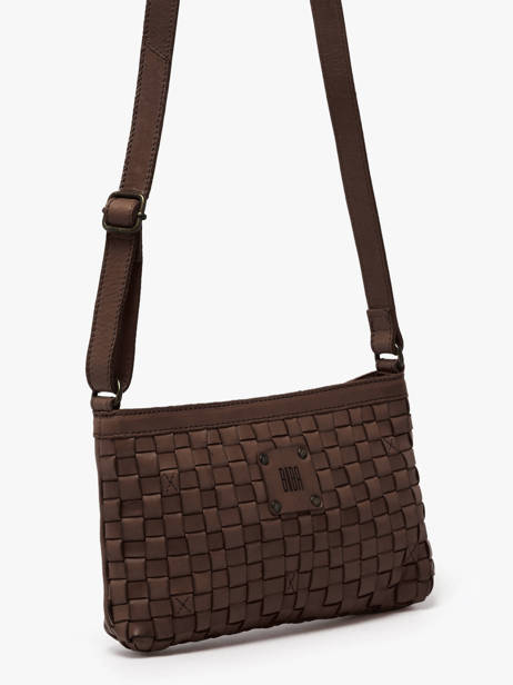 Sac Bandoulière Heritage Cuir Biba Marron heritage KA9 vue secondaire 2
