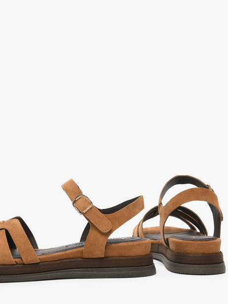 Sandales En Cuir Tamaris Marron women 46 vue secondaire 3