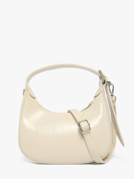 Sac Bandoulière Gloss Miniprix Blanc gloss F9921 vue secondaire 2
