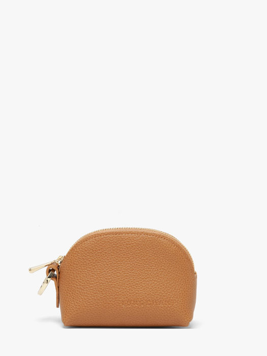 Longchamp Le foulonné Porte-monnaie Marron