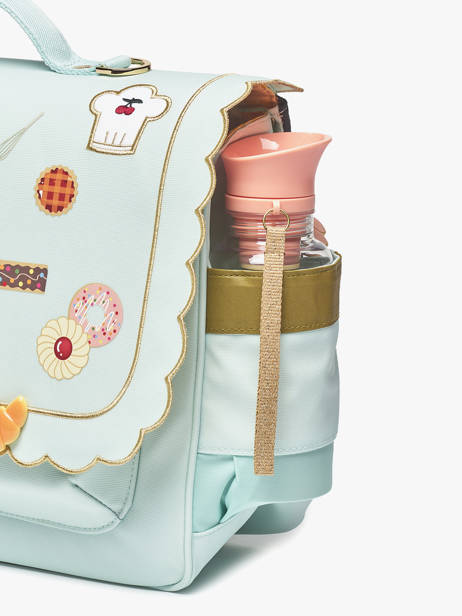 Cartable 2 Compartiments Jeune premier Bleu daydream girls G vue secondaire 5