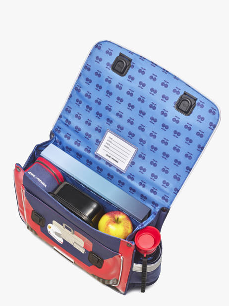 Cartable 2 Compartiments Jeune premier Bleu daydream boys B vue secondaire 3
