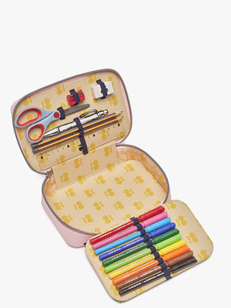 Trousse 1 Compartiment Jeune premier Bleu daydream girls G vue secondaire 3