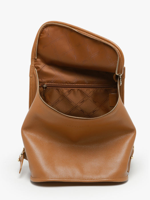 Longchamp Le foulonné Sac à dos Marron